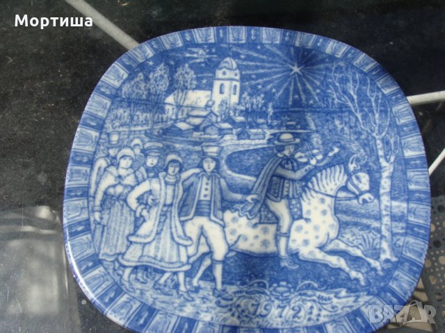  Колекционерски порцеланови чинии за стена , снимка 6 - Декорация за дома - 26343392