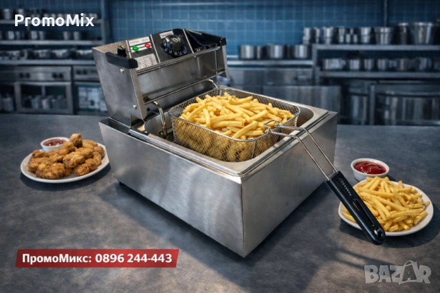 Професионален фритюрник Boma BM81 2500W 6литра Professional