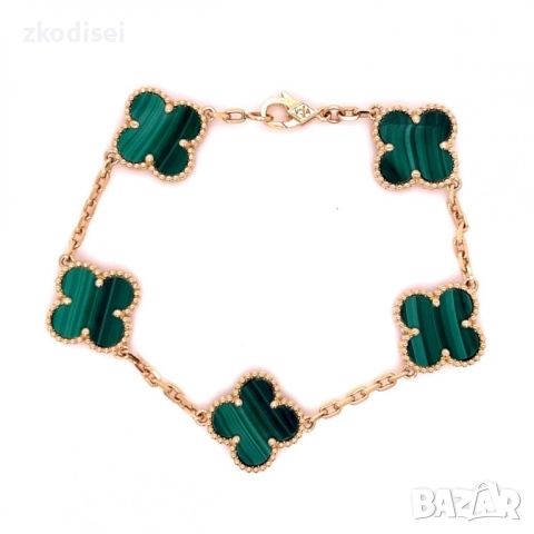 Златна дамска гривна Cleef 10,67гр. 18,0см. 14кр. проба:585 модел:32167-1