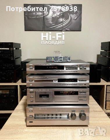 YAMAHA Сет : AX - 396+KX - 480+CDX - 496+TX 492 RDS - 330€!!!, снимка 2 - Аудиосистеми - 53267581