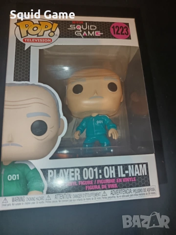 Squid game играч 1 funko pop, снимка 5 - Фигурки - 53418505