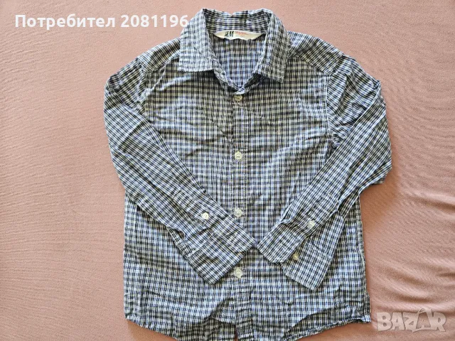 Ризи за момче с дълъг ръкав, снимка 2 - Детски ризи - 47651407