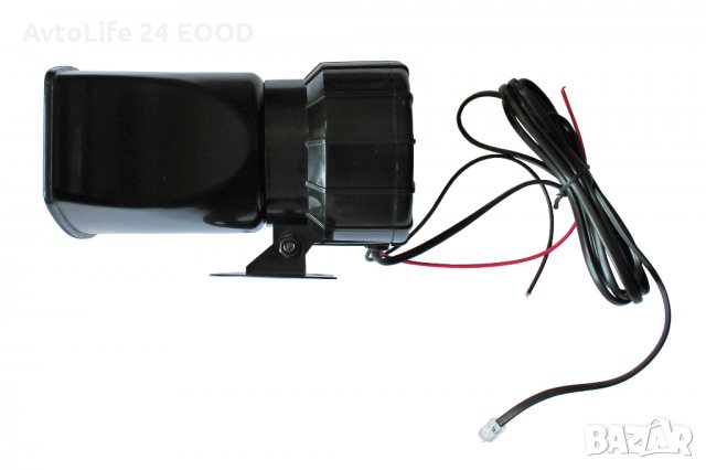 Мегафон Сирена Говорител с Микрофон и 3 Сигнала Мелодии 12в 12V 60W, снимка 6 - Аксесоари и консумативи - 27576555