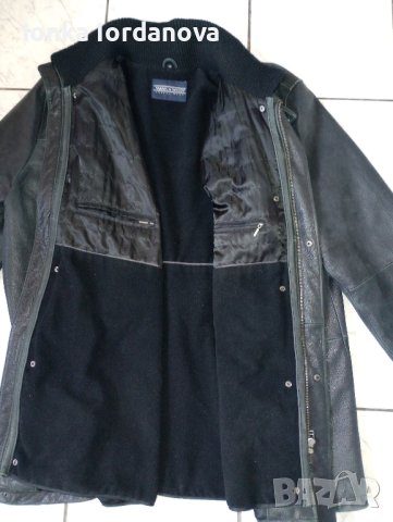 Кожено яке-естествена кожа, размер XL, снимка 6 - Якета - 43644267