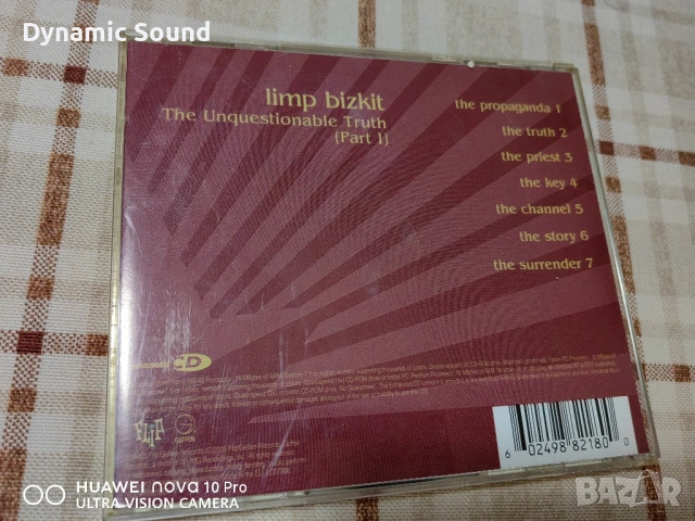 ОРИГИНАЛНИ СД - Limp Bizkit - 5 броя за 48€, снимка 4 - CD дискове - 53476958