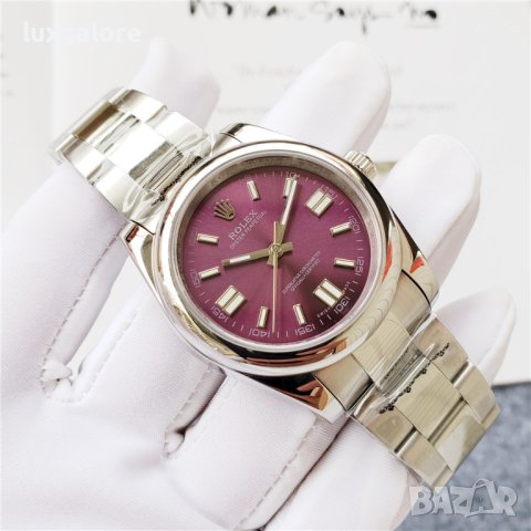 Дамски часовник Rolex Lady-Datejust с автоматичен механизъм, снимка 5 - Дамски - 43514031