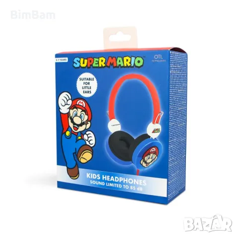 Оригинални детски слушалки Super Mario / Супер Марио, снимка 6 - Други - 48912445