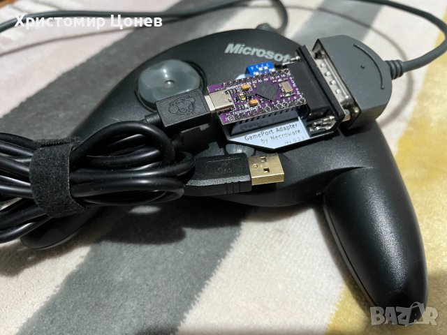 ретро! Microsoft SideWinder™ game pad, снимка 3 - Джойстици и геймпадове - 42819814