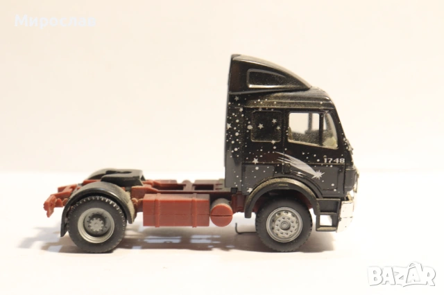 HERPA H0 1/87 MERCEDES ВЛЕКАЧ КАМИОН МОДЕЛ КОЛИЧКА, снимка 4 - Колекции - 53335108