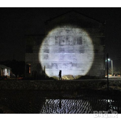 Мощен акумулаторен метален CREE LED T6 фенер със зуум функция, снимка 2 - Къмпинг осветление - 32844187