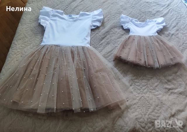 Рокля мама и бебе. , снимка 2 - Рокли - 52190240