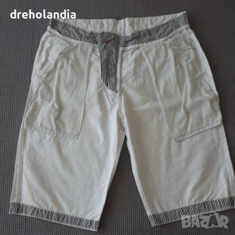 Бял къс панталон – Baker’s – 34/L, снимка 2 - Къси панталони - 51811058
