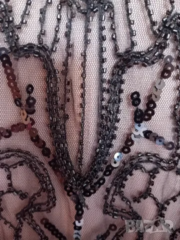 Рокля с пайети и ресни/Гетсби , снимка 9 - Рокли - 49959426