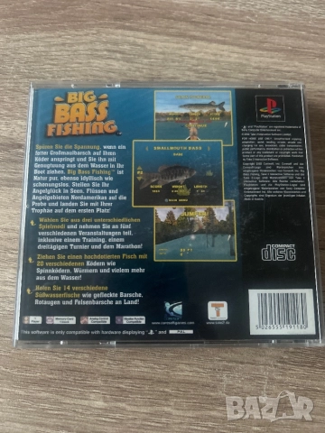 PlayStation 1 Big bass fishing, снимка 3 - Игри за PlayStation - 52652520