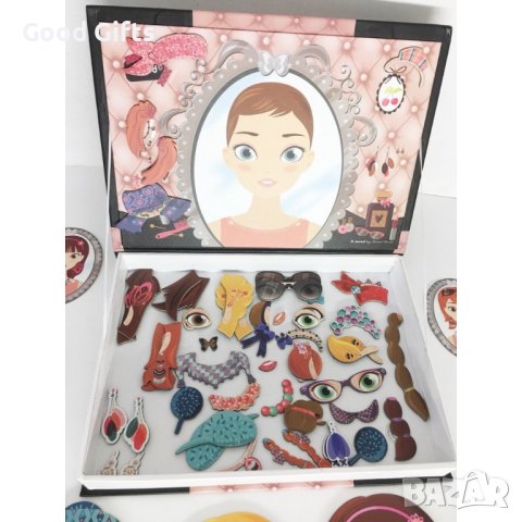 Вълшебна книжка с магнити: Magnetic Book за момичета, снимка 4 - Образователни игри - 43132433