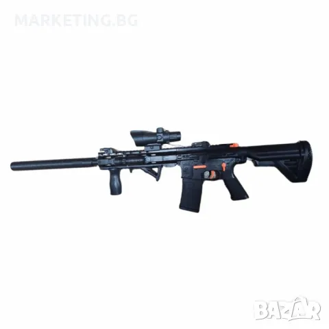 Играчка Gelsoft M416 автомат с аксесоари + гел муниции , снимка 6 - Други - 50409070