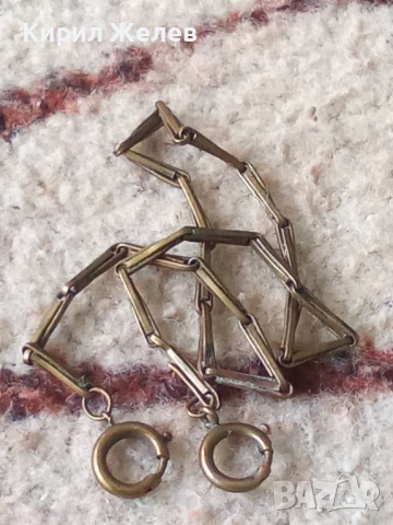 Стар кюстек за джобен часовник 51920, снимка 4 - Антикварни и старинни предмети - 52163404