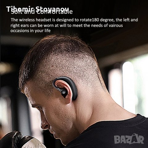 Хендсфри Handsfree блутут слушалка Earloop, снимка 8 - Слушалки, hands-free - 32290986