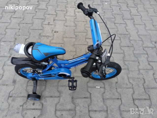 BYOX Велосипед 12" PRINCE син, снимка 3 - Велосипеди - 53531653