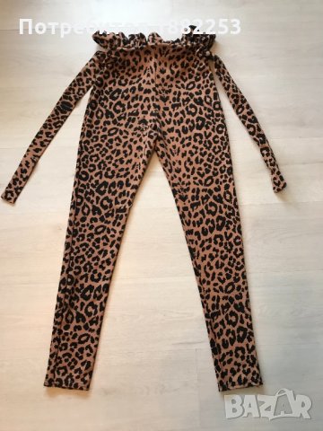 Леопардов панталон [ С размер ], снимка 4 - Панталони - 33548596