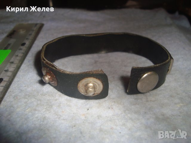 СТАРА РОКЕРСКА ХЕВИ МЕТЪЛ СТИЛ ГРИВНА 26436, снимка 3 - Гривни - 37851515