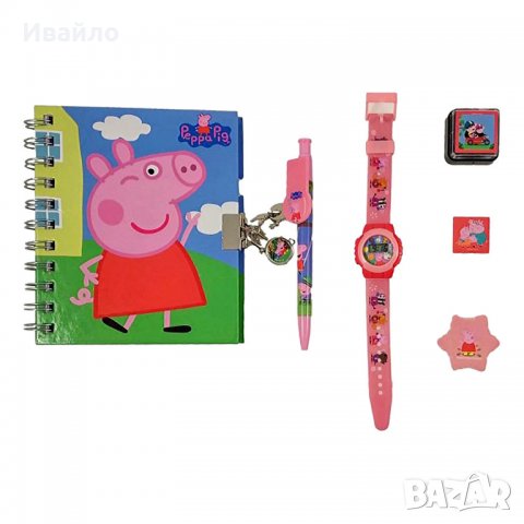 Детски подаръчен комплект Peppa Pig, снимка 1 - Рисуване и оцветяване - 38606889
