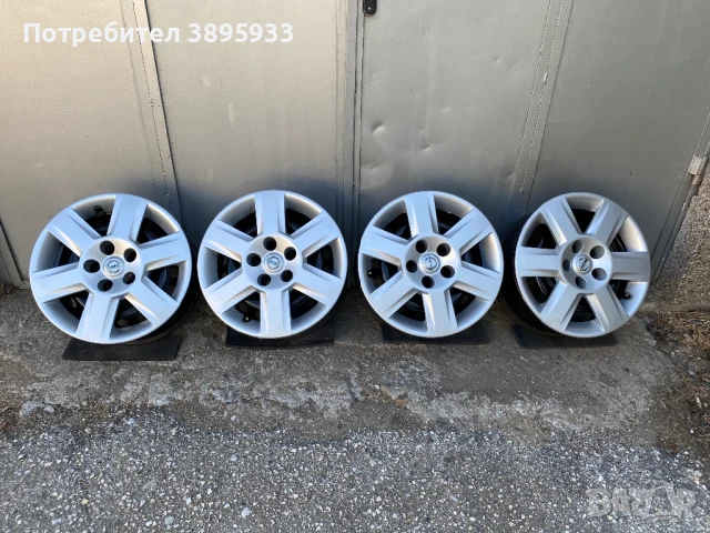 Оригинални стоманени джанти за NISSAN Qashqai J10 JJ10 Juke X-Trail