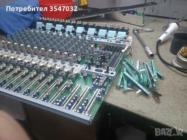 Пулт YAMAHA MG16 6FX, снимка 5 - Ресийвъри, усилватели, смесителни пултове - 53252977