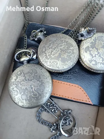 Джобен часовник триглав змей, снимка 3 - Мъжки - 48610474