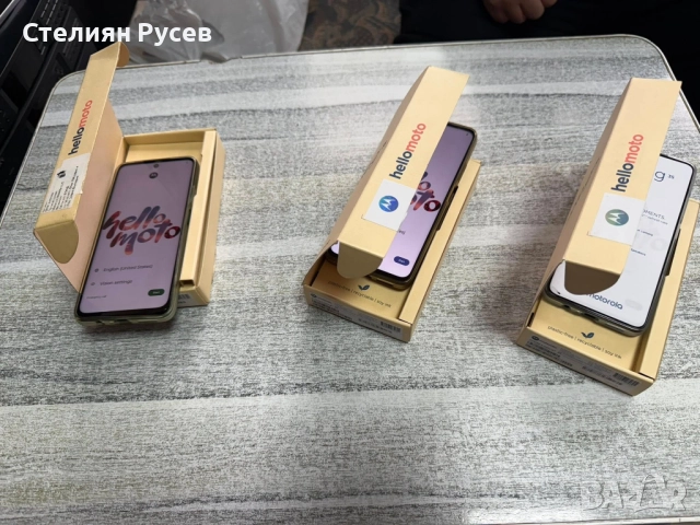 НОВ motorola g35 xt2433-5  4+256 gb  смарт телефон - 220лв или  112,48 евро чисто нов , без документ, снимка 2 - Motorola - 52477729