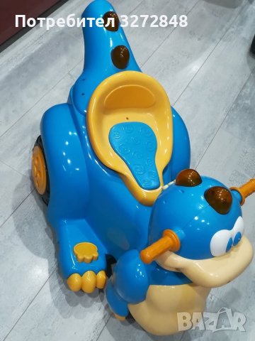 Детска акомулаторна кола Динозавърче - CHIPOLINO , снимка 3 - Детски велосипеди, триколки и коли - 43867547
