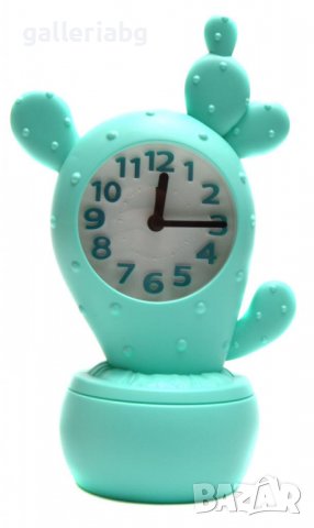 Часовник във формата на кактус, снимка 2 - Декорация за дома - 39825008