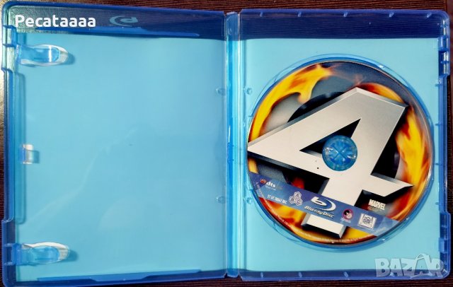 Фантастичната четворка Blu Ray (чуждо издание) бг суб, снимка 3 - Blu-Ray филми - 43024127