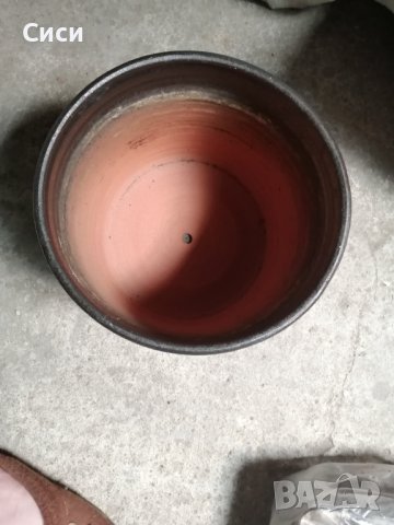 Глинени чинийки и саксия, снимка 5 - Стайни растения - 37723474