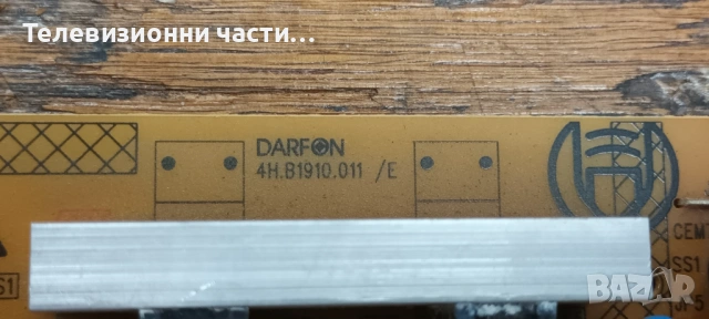 Toshiba 39L4333D с дефектен екран 96.39S02.002 T390HVN01.0/32L4300 REV:1.02/B191-102 D04 REV.C 4H, снимка 9 - Части и Платки - 53444015