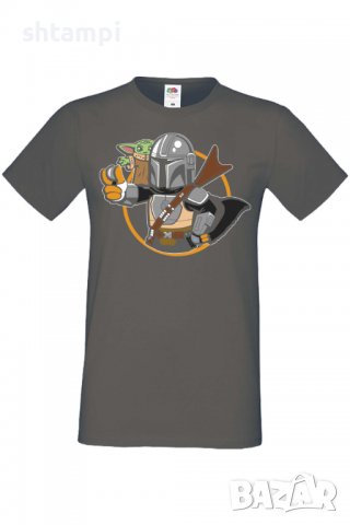 Мъжка тениска Star Wars mandalorian baby yoda 2,Междузвездни войни,Филм,Изненада,Подарък,Повод,, снимка 10 - Тениски - 37718067