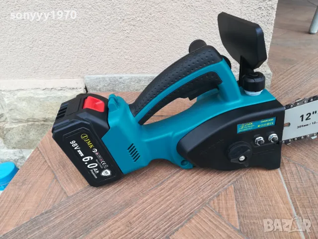 РЕЗАЧКА 12 ИНЧА 98V/6Ah LI-ION BATTERY X2 1104250507, снимка 2 - Градинска техника - 49853432