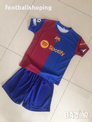 Детски екип Барселона 2025 Ламин Ямал - българско производство, снимка 4 - Детски комплекти - 47265569