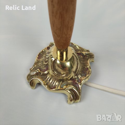 Винтидж нощна лампа, снимка 3 - Антикварни и старинни предмети - 43536096