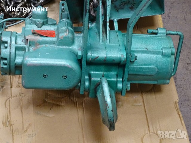 Верижен телфер с пневмозадвижване J.D.Neuhaus PROFI 3t Air Pneumatic Chain Hoist, снимка 3 - Подемници - 43486368
