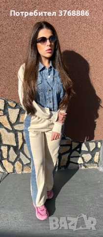 Комплект от две части Деним, снимка 3 - Комплекти - 53084337