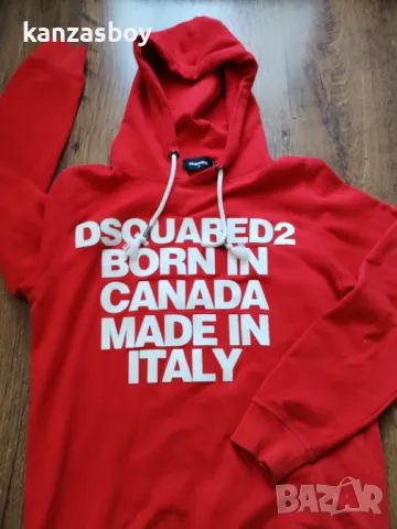 DSQUARED2 - страхотно мъжко горнище М, снимка 4 - Спортни дрехи, екипи - 49575913