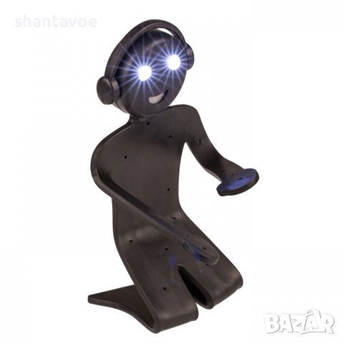 Лампа за четене - огъващо се човече, снимка 8 - Настолни лампи - 36601446