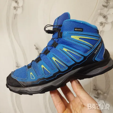 Salomon X-Ultra Mid GTX J Gore-Tex номер 37 детски туристически / зимни обувки маратонки , снимка 15 - Други - 49213617