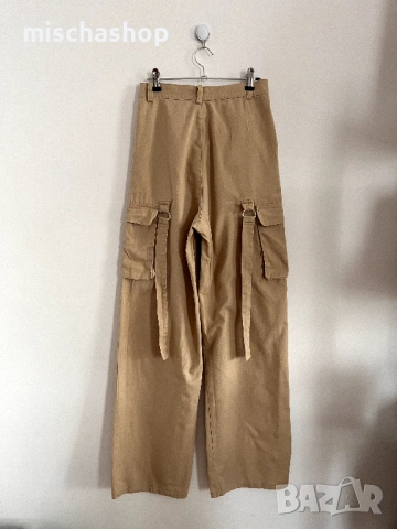 Карго панталон с висока талия Missguided, снимка 3 - Панталони - 53414674
