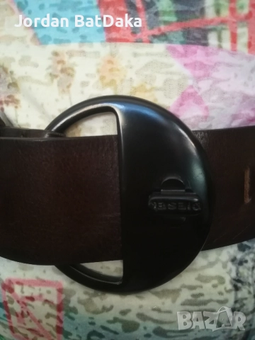 Дамски кожен колан Diesel, снимка 4 - Колани - 51640051