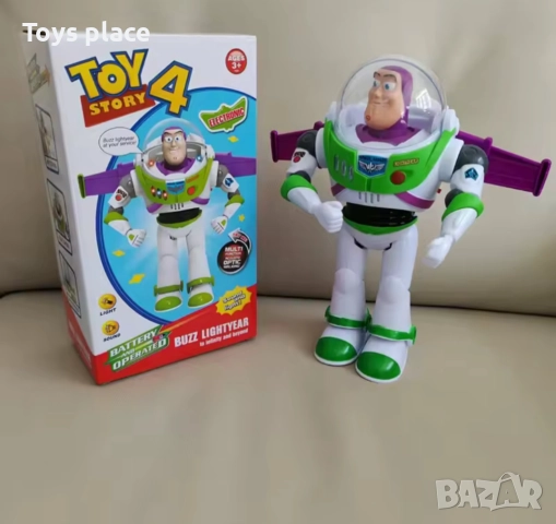 Buzz Toy story Баз светлинна година интерактивна играчка , снимка 3 - Фигурки - 51535046