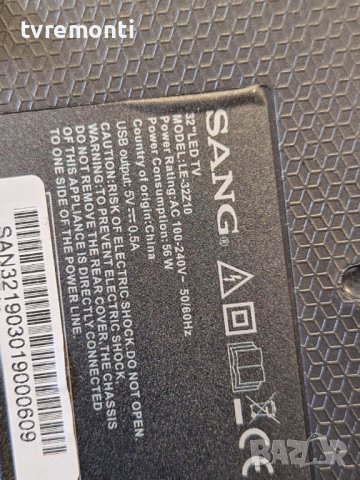 MAIN BOARD ,TP.S506.PB819, for SANG LE-32Z10  for 32inc DISPLAY CX315DLEDM, снимка 6 - Части и Платки - 44126901