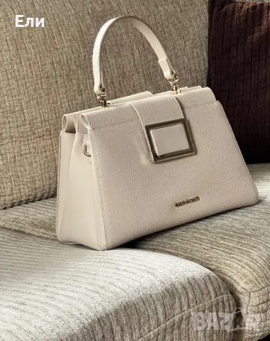 Дамска чанта Gino Rossi- естествена кожа, снимка 10 - Чанти - 49675831