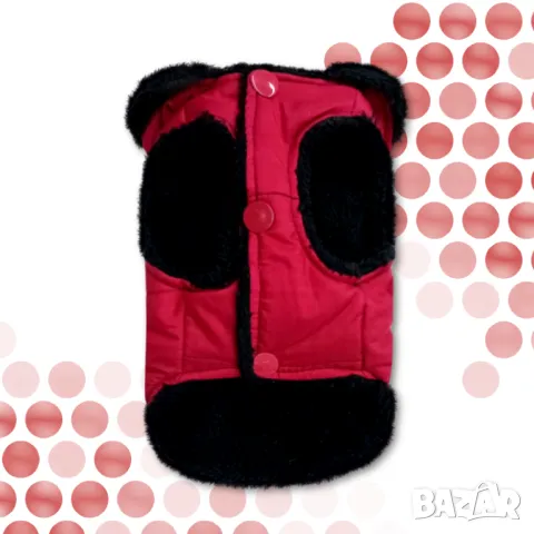 Луксозно яке за куче Бърбари. Дрехи за кучета. Кучешки Якета. Червено яке за малко куче

, снимка 3 - За кучета - 33358340